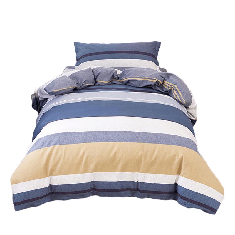 Aivi Pure Cotton Nordic Style Duvet Cover 3-Piece Set 0.9/1.2m Bed, Duvet Cover 150x200cm