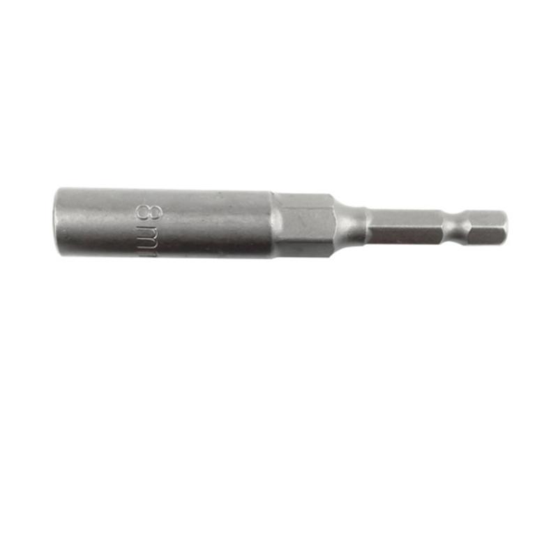 Heavy Duty Hexagonal Shank Socket Kit 5.5-19mm for Enhances Clamping Force Durability Enhances Clamping Force Stability