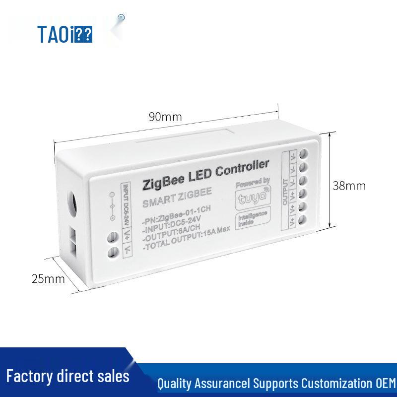ZIGBEE Smart Speaker with Monochrome Graffiti - Voice-Controlled Signal and Light Controller