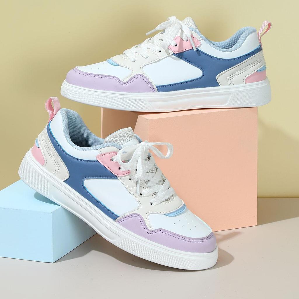 Korean Style Trendy Thick-Soled Skateboard Shoes - Comfortable Casual Flats for Couples