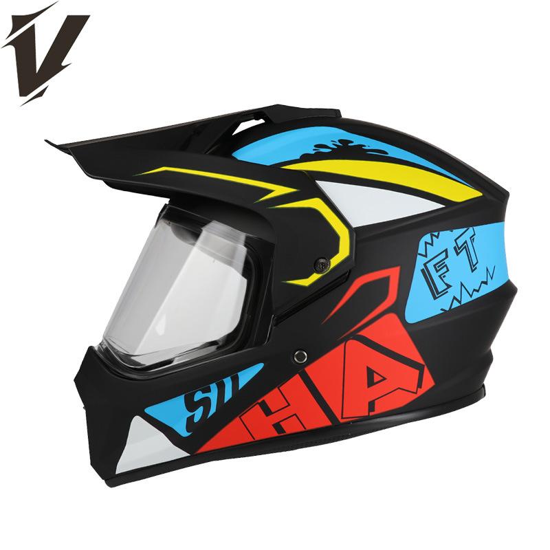 Motocross Motorcycle Helmet Breathable Mountain Locomotive Helmet Tension Helmet