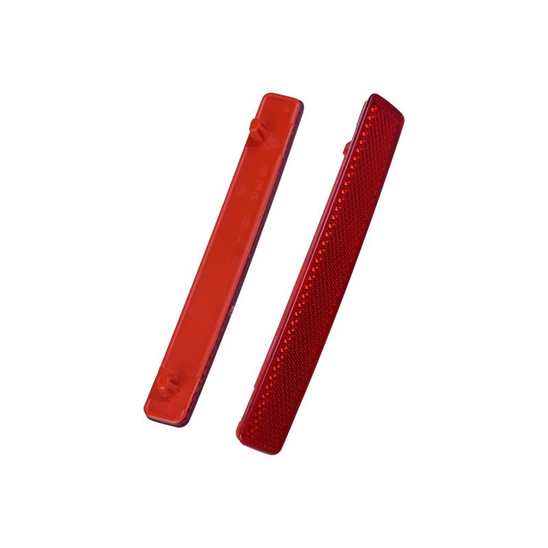 Car Rear Bumper Reflector Tail Light Bars Brake Lamp No Light for VW Transporter/Caravelle T5 2003-2011 7E0945105 7E0945106