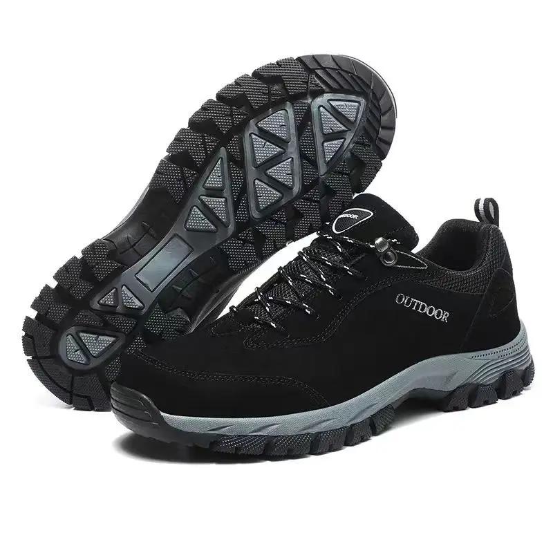 Herren Komfort Wanderschuhe Ganzjahres Trail-Bereite Sneaker Verschleißfeste Outdoor-Schuhe Reise Trekking