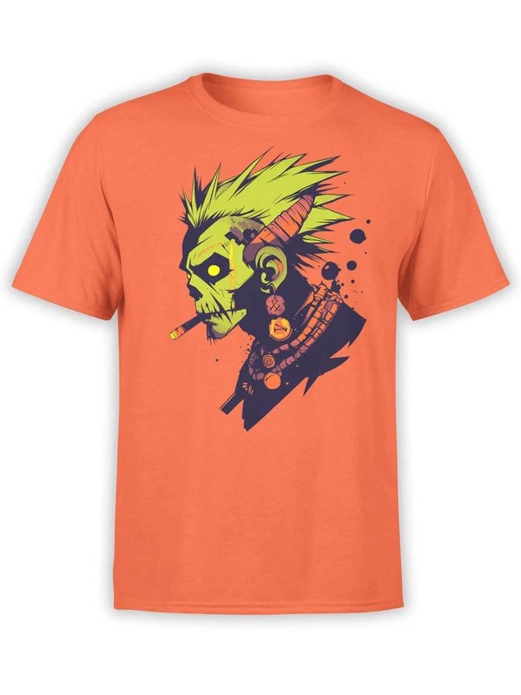 Zombie Tshirt Collection Cyberpunk Zombie Tshirt Unisex S