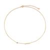 Sideways Cross Necklaces for Women Girls Jewelry, Dainty Gold Color Stainless Steel Simple Choker Collar Fashion Gift for Her