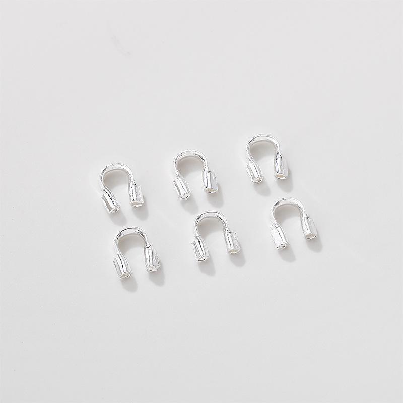 14K Gold-Filled U-Shaped Tube Clasp for DIY Bracelet/Necklace Jewelry
