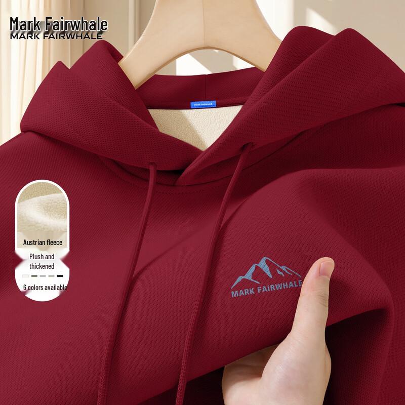 Mark Fairwhale Men's Fleece-Lined Hooded Sweatshirt