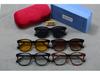 2025G Stylish Square Frame Black Acetate Oversized Sunglasses for Men & Women
