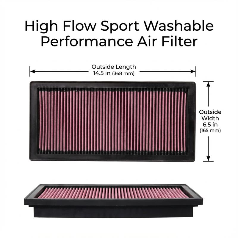 For Subaru Impreza WRX GC GF Legacy Outback Liberty Forester Baja SF SG 1996-2008 2.5L 2.0L 2.2L EJ25/20 H4 High Flow Air Filter