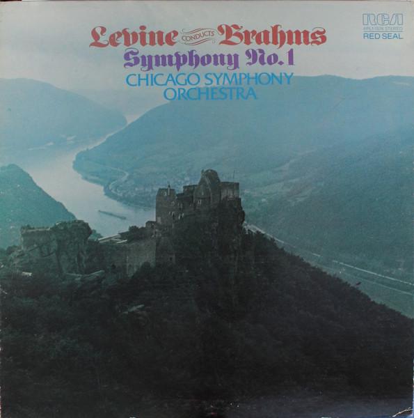 

LP Record JAMES LEVINE CHICAGO SYMPHONY ORCH Brahms Symphony No. 1 ARL11326 RCA RED SEAL 1976 US Classical Used
