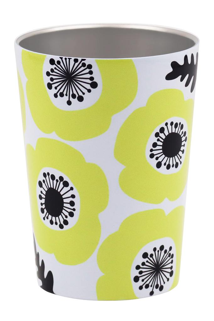 OGURA Stainless Steel Tumbler Convenience Store Coffee Cup 450ml Vacuum Thermal Insulation Cold Mug Scandinavian Tuuli Yellow