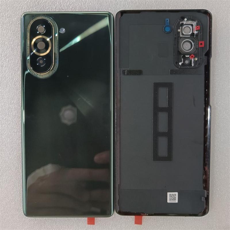 Nova10 Housing For Huawei Nova 10 Phone Housing Chassis Glass Battery Back Cover Rear Lid Camera Lens Repair Parts