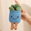 1pc Flowerpot Plush Flower Pendant Cute Key Ring Keychain Rose Tulip Anthurium Succulent Plant Stuffed Fashion Accessory Gift