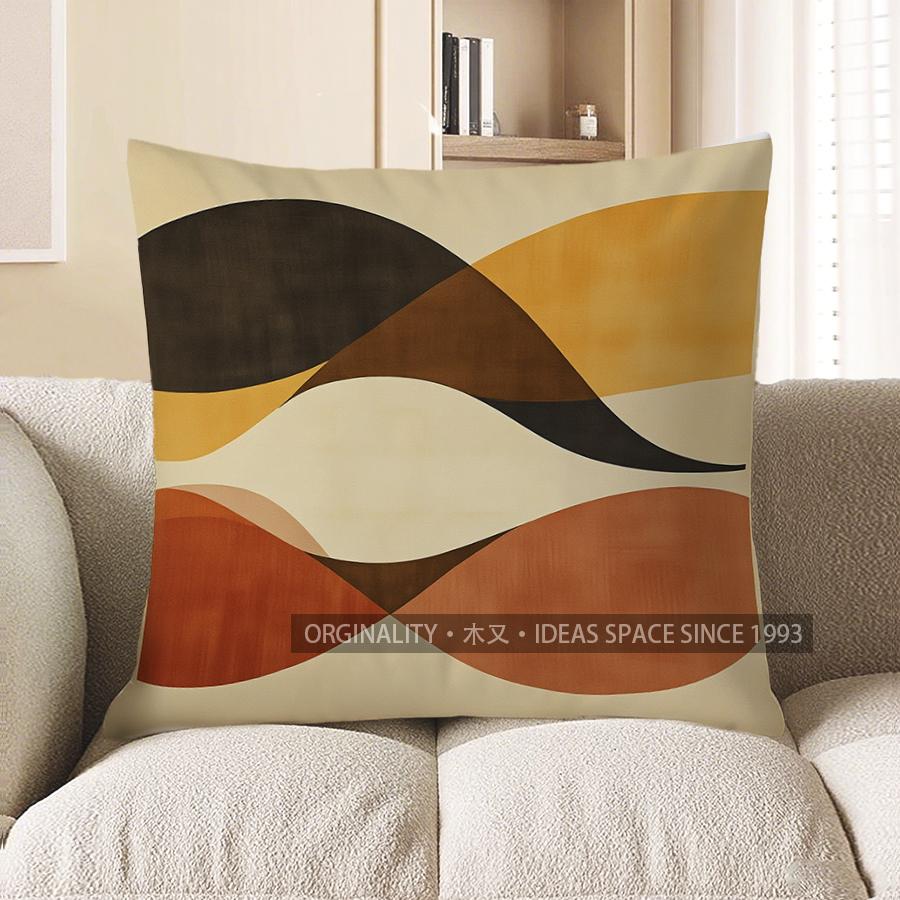 Home Decor Modern Geometric Pattern Decorative Pillow Cover Pattern Cushion Cover Suitable For Sofa Bedroom Car Pillow Cover