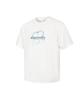 DISCOVERY EXPEDITION Uni Freshvent Map Lettering Short Sleeve T-Shirt (White)