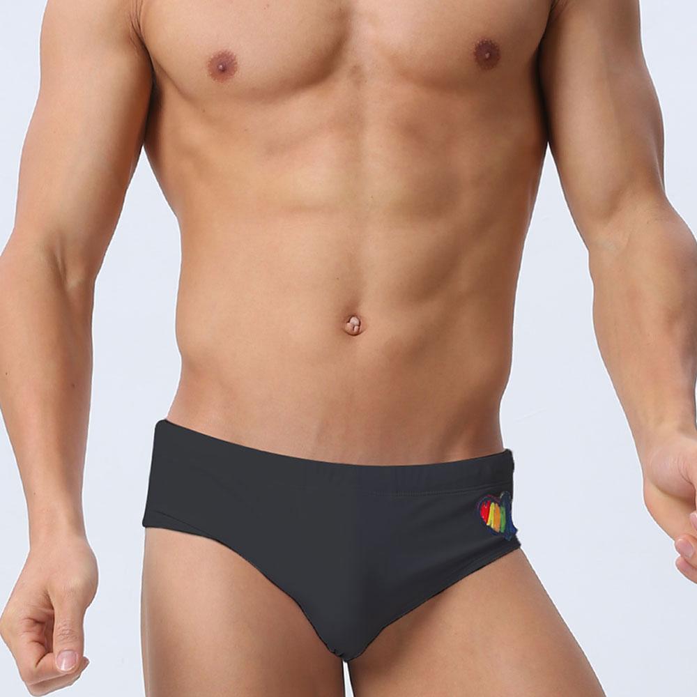 Men's  Fashion Sexy Swim Brief Sexy Brand Swimsuit for Men Surfing Swimwear Beach Shorts