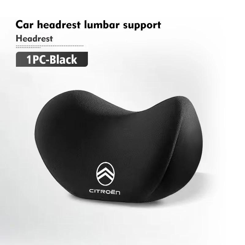 

Car Seat Neck Pilow Protective Lumbar Support Headrest Cushion For Citroen C4 C3 C5 C1 C2 C6 VTS C4L DS3 DS4 DS5 Grand Berlingo