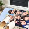 Kpop Idol Performance Office Rug Chair Mat, Game Carpet, Suitable for Front Door, Bedroom, Living Room, Desk, Holiday Gift
