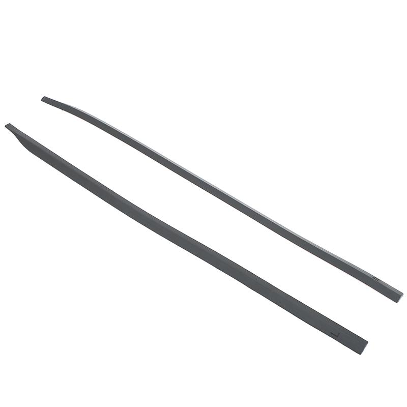 x2 Windshield window A-pillar seal rubber strip noise reduction dustproof strip For Toyota Land Cruiser 250 Prado Lc250 2024 +