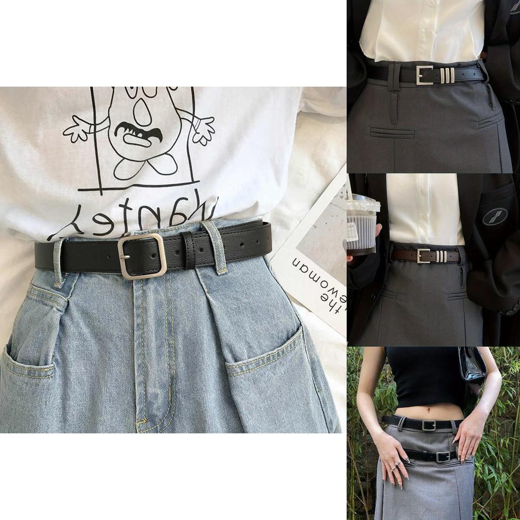 Elegant Black Pu Womens Belt For Casual Skirts And Jeans Enhancing Look Your