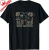 MTV Music Television Wild Flower Mushrooms MTV Logo T-Shirt Small Cotton Casual Vintage S Camis