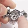 Punk Rings Jewelry Clock Oval Shape Finger Watch Ring Fashion Jewelry Roman Quartz Watch  Man