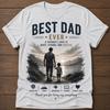 Best Dad Ever Father's Day Sunset Graphic T Shirt Gift for Dad