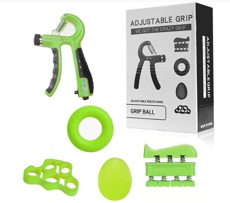 5-60kg Adjustable Grip Strength Fitness Equipment Men Women Train Wrist and Finger Strength TPE Rubberized Hand Grips