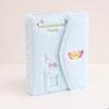 Songheung 6-hole Photo Album Binder Album A5 40 Sheets 4-cell Double-sided Photo Album Diary, Blue, 1 Piece