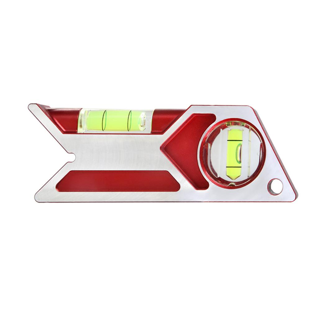 Portable Pocket Level Ruler Aluminum Alloy Measuring Level RulerVersatile & Durable Measuring Tool for Everyday Use
