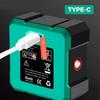 Magnetic Digital Angle Finder with Electronic Laser Gauge Protractor Inclinometer Level Magnets Level Ruler Angle Slope 0-90°