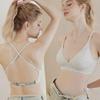 Women's Two Way Push Up Backless Bra Triangle Cup Invisible Seamless Wire Free Beautiful Back Bra
