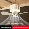 Portable Multi-Functional Ceiling Fan: Rechargeable & Remote-Controlled, Ideal for Camping & Wall/Desktop Mounting