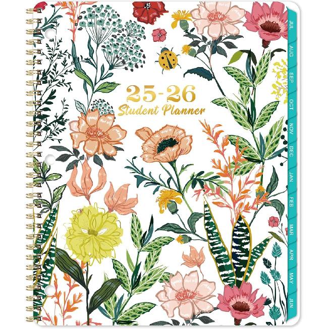 Student Planner 2025-2026 - School Planner 2025-2026, Jul. 2025 - Jun. 2026, 9'' x 11'', Weekly Lesson Calendar, Academic Year with Stickers, Week's