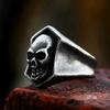 Anelli a Teschio Gotici Multistile per Uomo Acciaio Inossidabile Biker Motociclista Gioielli Anello Festa di Halloween Dropshipping