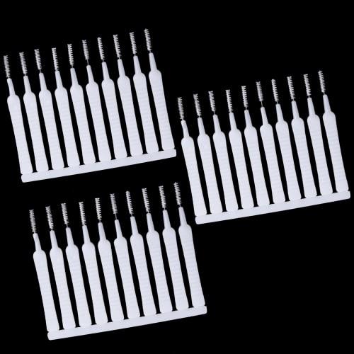 EKIND Shower Head Cleaning Brushes, Multifunctional Small Cleaning Brushes for Bathroom Showers, Cleaning Tools for Home Use (30 Pieces)