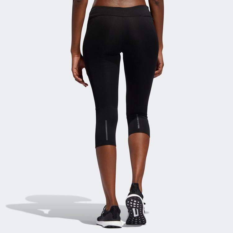 Adidas Own The Run Tgt Retro Running Tights Women Tights Black DZ2010