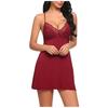 Women's Fashion Sexy Lace Erotic Lingerie Pajamas Nightgown