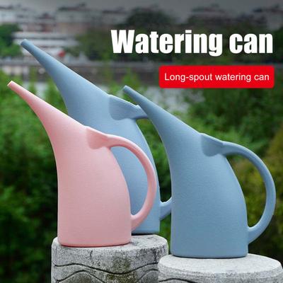 Regadera de Pico Largo 1L 2L 3L Maceta de Plástico Regadera de Gran Capacidad para Riego Dirigido Uso en Interiores y Exteriores Herramienta de Jardinería
