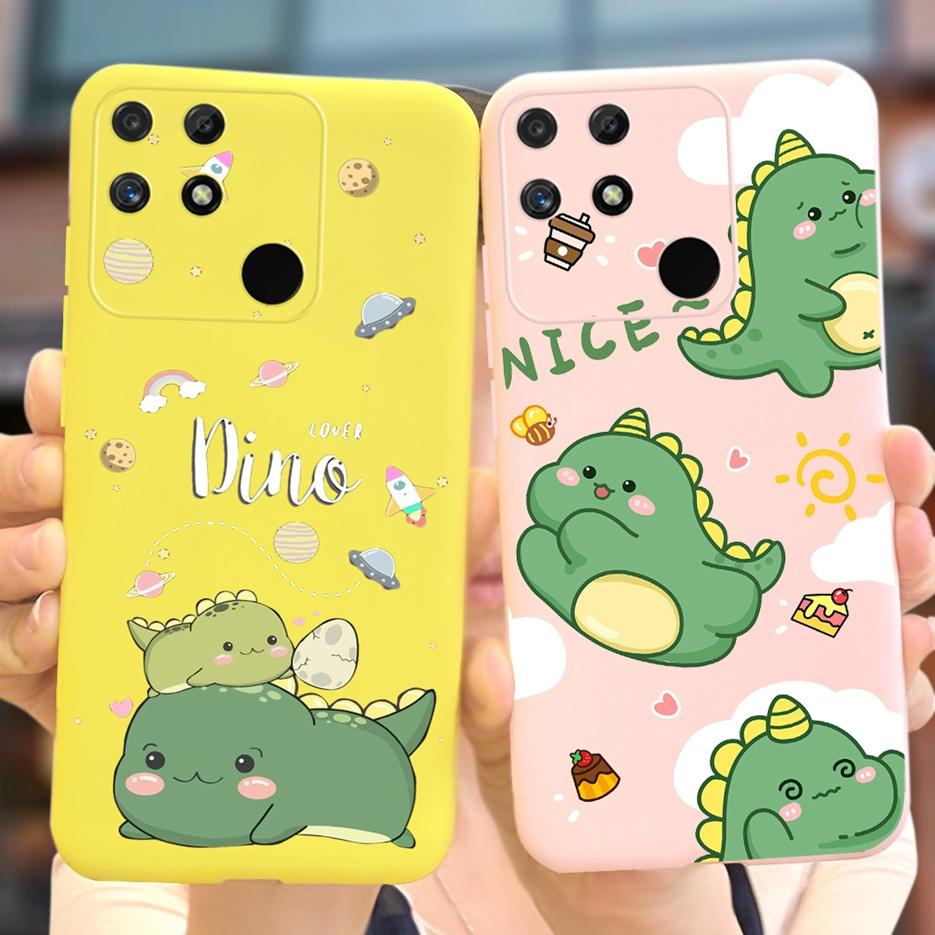 For Realme Narzo 50A Case RMX3430 Lovely Cartoon Cover Soft Silicone Phone Case For Realme Narzo 50i Narzo50A Prime Fundas Coque