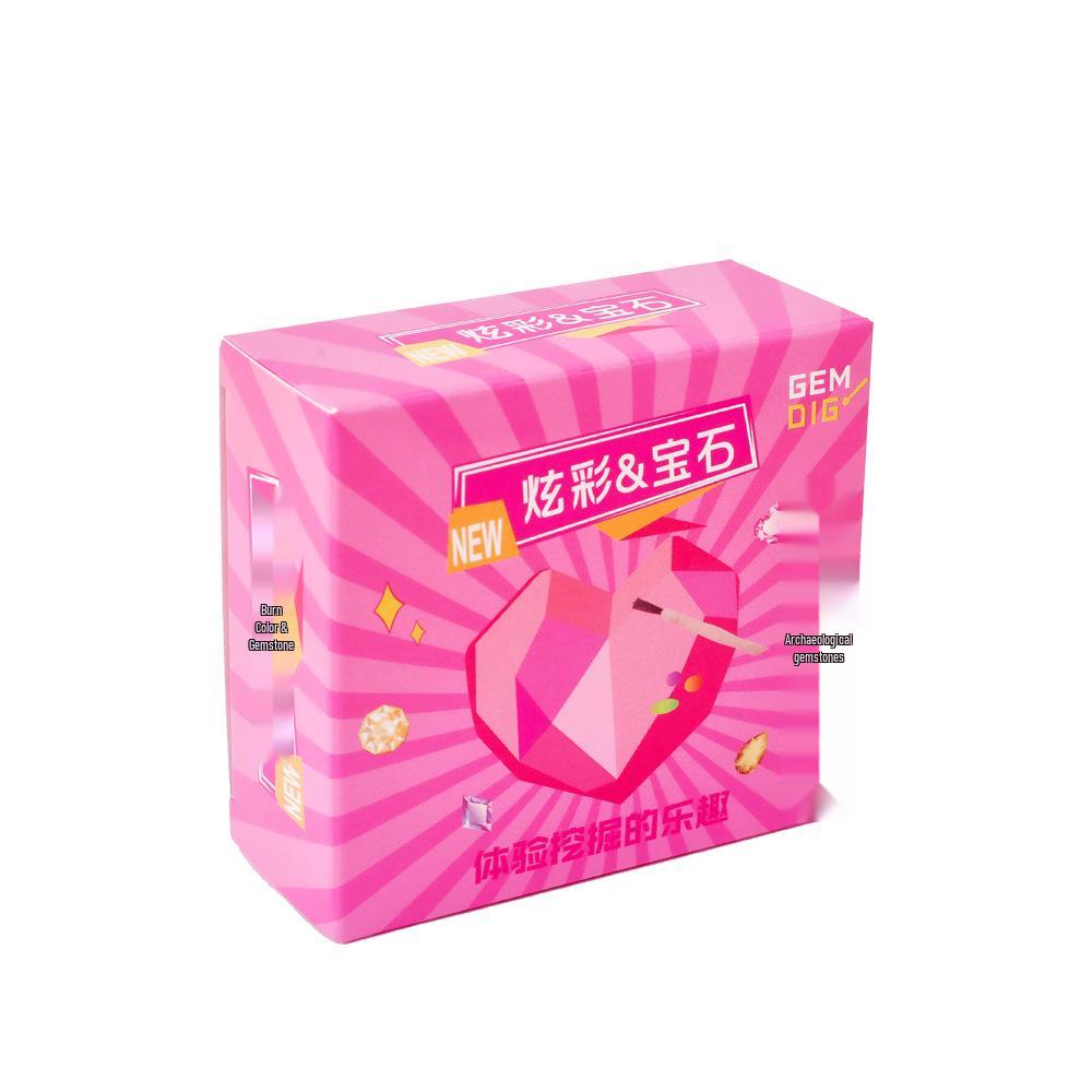 Gem Surprise Blind Box: Children's DIY Archaeological Treasure Hunt