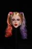 Female Joker Head Sculpt Fit 12 Inch PHHT Action Figure 1/6