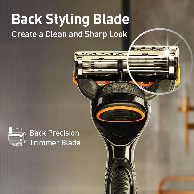 Gillette Golarka Fusion 5 zasilana systemem 5 ostrzy z powłoką podobną do diamentu dla ostrości i trwałości