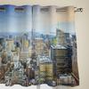 New York City Buildings Window Curtain Bedroom Living Room Window Drapes Kitchen Decoration Blinds Curtain