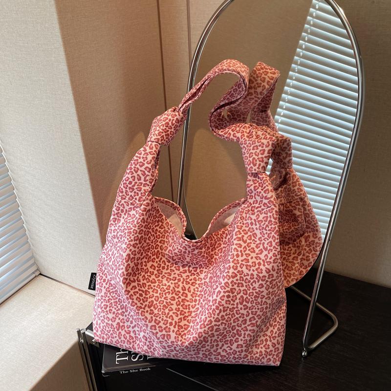 Women's Bag Leopard Print Shoulder Bag Underarm Bag Large Capacity Tote Bag