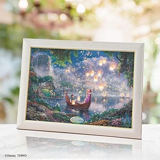 Tenyo 500 pieces Stained Art Gyutto Series Jigsaw Puzzle Disney Tangled (2536cm) DSG-500-635 service card