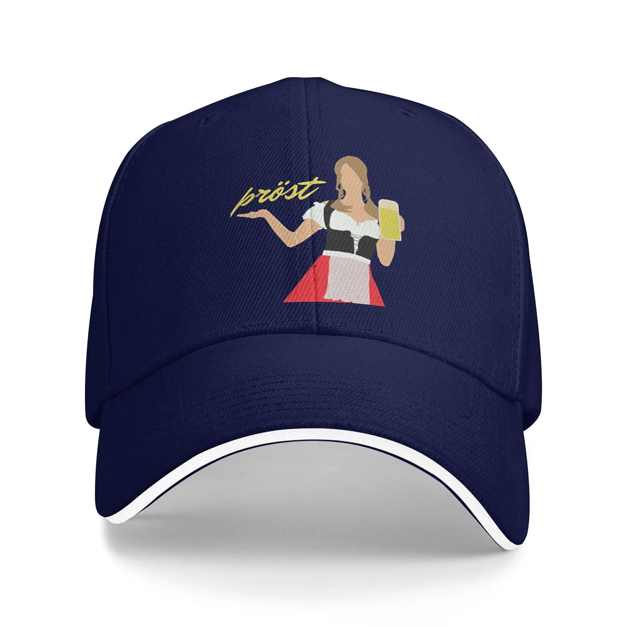 

Oktoberfest Baseball Cap Unisex Unisex Design Trucker Hat Summer Fitted Retro Outdoor Sport Sunscreen Baseball Caps One Size