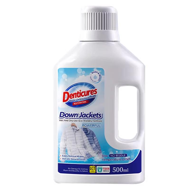 Fluffy, Neutral Down Jacket Detergent: Oil & Stain Removing for Machine and Hand Wash