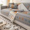 Chenille Fabric Bohemia Sofa Mat for Living Room Morocco Style Anti-slip Sofa Cushion All-inclusive Corner Sofa Cover Home Decor