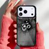 Aum Om Namaste Symbol Zen Yoga Soft Phone Case for iPhone 17 16 15 14 13 Pro Max Back Cover for 12 11 Pro Coque